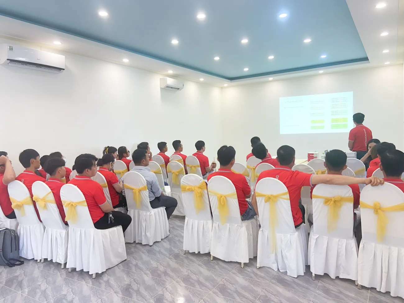 Tổng kết kinh doanh quý II, vinh danh các cá nhân xuất sắc nhất và phát động chuyến dịch " Gió Đông" khu vực miền Tây hop-kinh-doanh