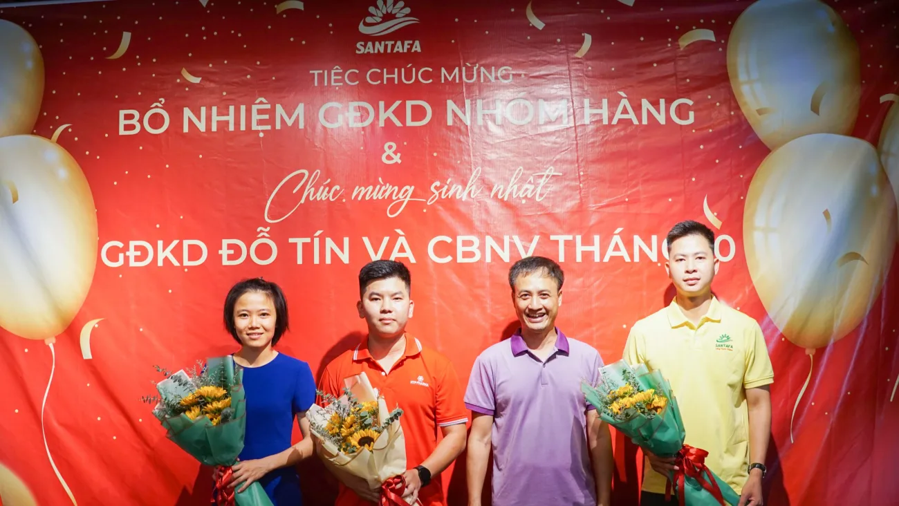 Lễ bổ nhiệm Tân Giám Đốc Kinh Doanh nhóm hàng – Dược Mỹ phẩm Santafa Le-bo-nhiem