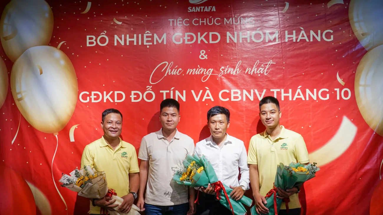 Lễ bổ nhiệm Tân Giám Đốc Kinh Doanh nhóm hàng – Dược Mỹ phẩm Santafa Le-bo-nhiem