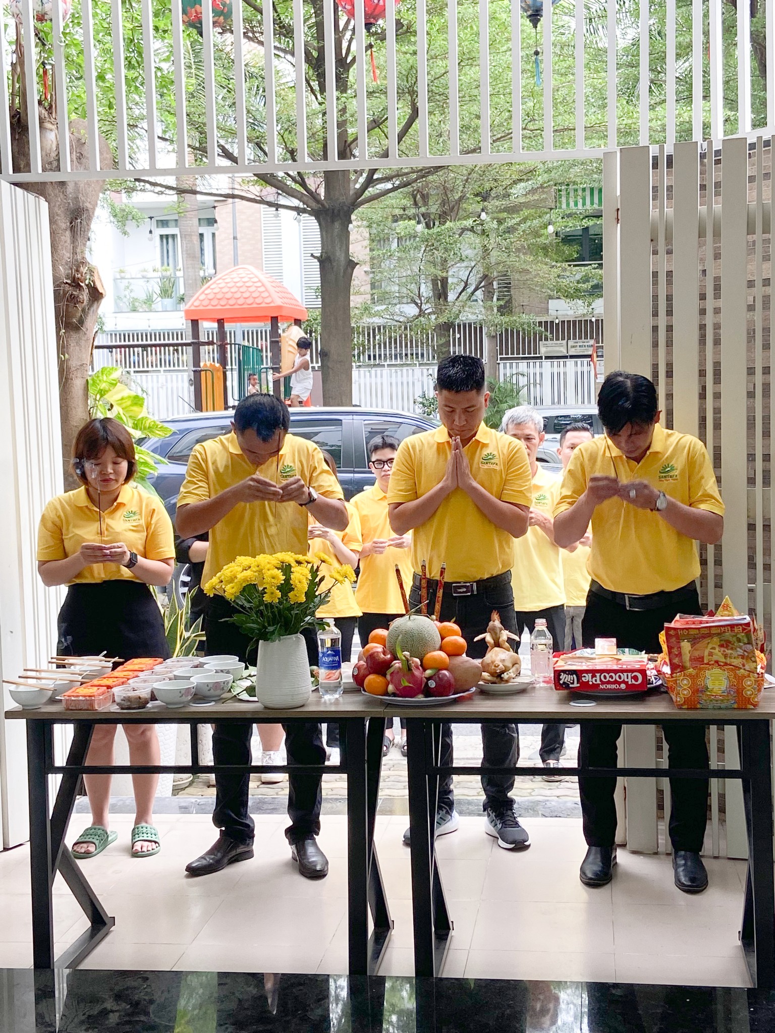 Dược mỹ phẩm Santafa tưng bừng khai trương văn phòng mới tại TP. Hồ Chí Minh Dược mỹ phẩm Santafa tưng bừng khai trương văn phòng mới tại TP. Hồ Chí Minh