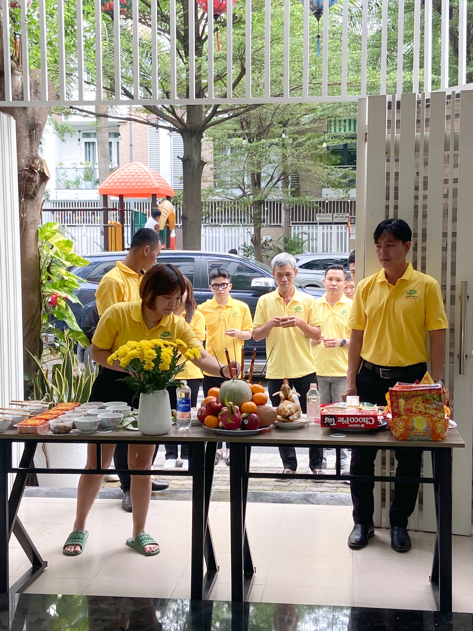 Dược mỹ phẩm Santafa tưng bừng khai trương văn phòng mới tại TP. Hồ Chí Minh