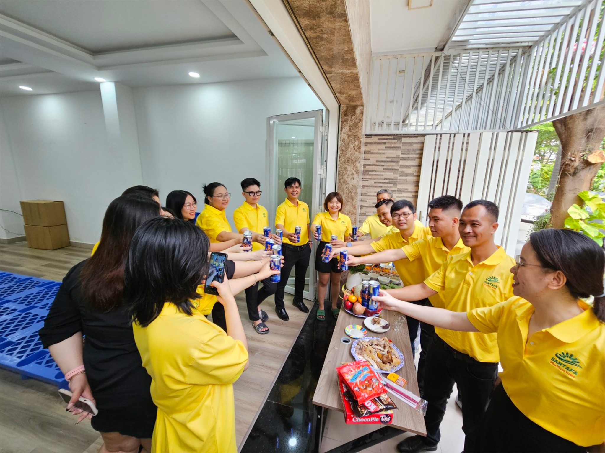 Dược mỹ phẩm Santafa tưng bừng khai trương văn phòng mới tại TP. Hồ Chí Minh