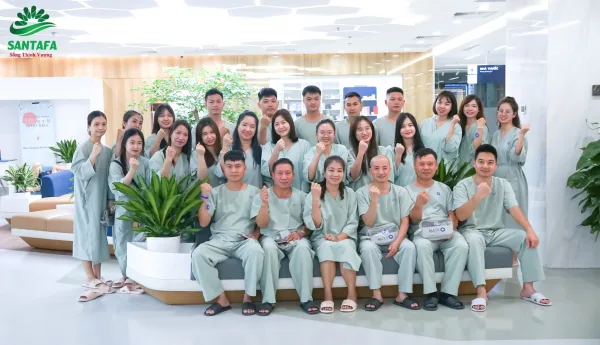 Dược Mỹ phẩm Santafa tổ chức khám sức khỏe định kỳ cho CBNV & người thân