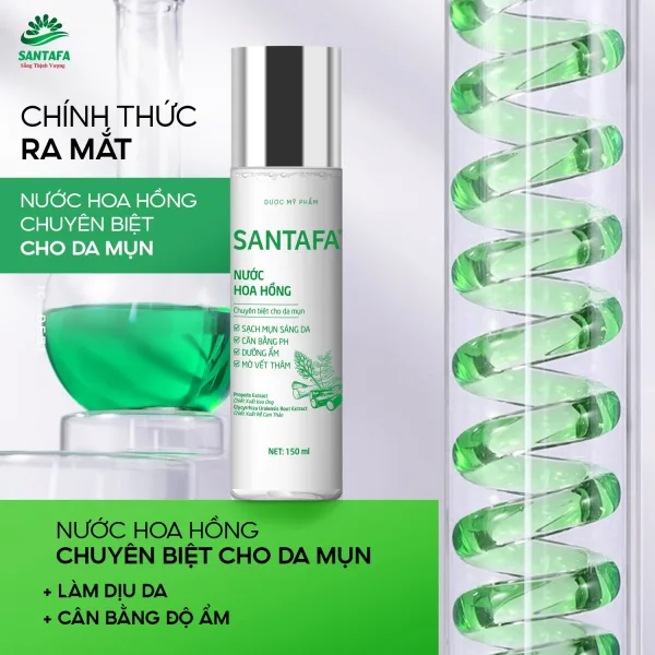 Chính thức ra mắt - Nước hoa hồng chuyên biệt cho da mụn