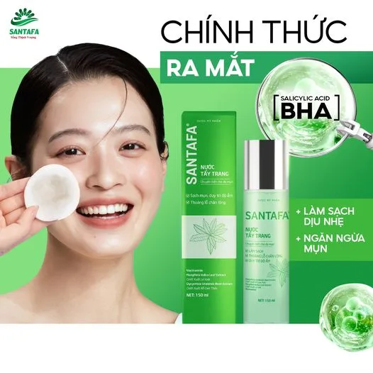 Chính thức ra mắt - Nước tẩy trang chuyên biệt cho da mụn