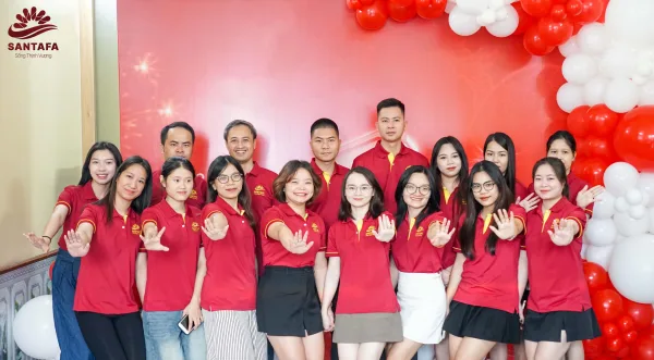 Chính thức ra mắt đồng phục nhận diện mới – Dược Mỹ phẩm Santafa