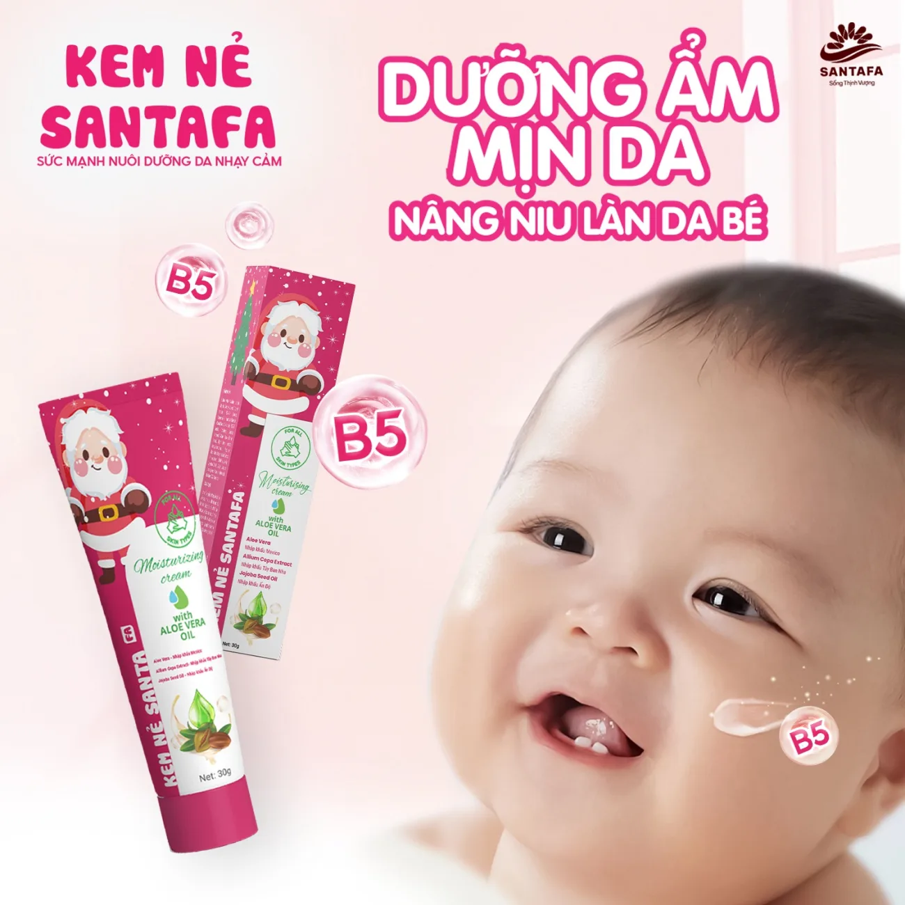 Dưỡng ẩm mịn da - Nâng niu làn da bé Dưỡng ẩm mịn da - Nâng niu làn da bé