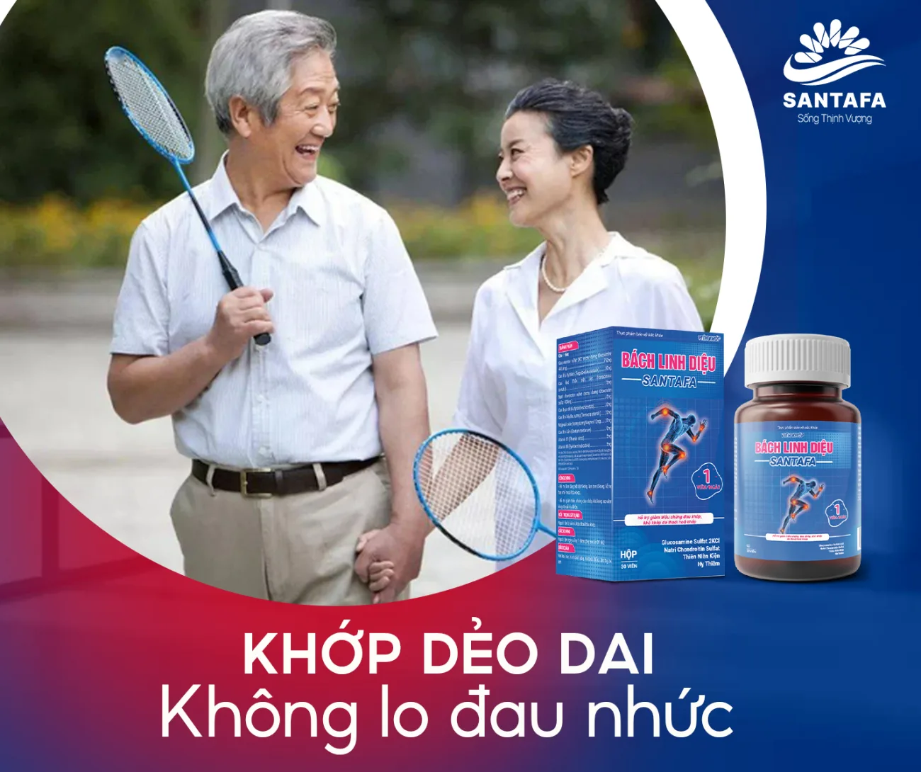 Khớp dẻo dai không lo đau nhức Khớp dẻo dai không lo đau nhức