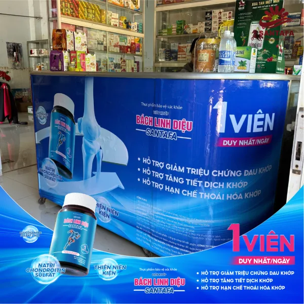 Viên khớp Bách Linh Diệu tự hào phủ sóng tại hàng nghìn nhà thuốc trên toàn quốc