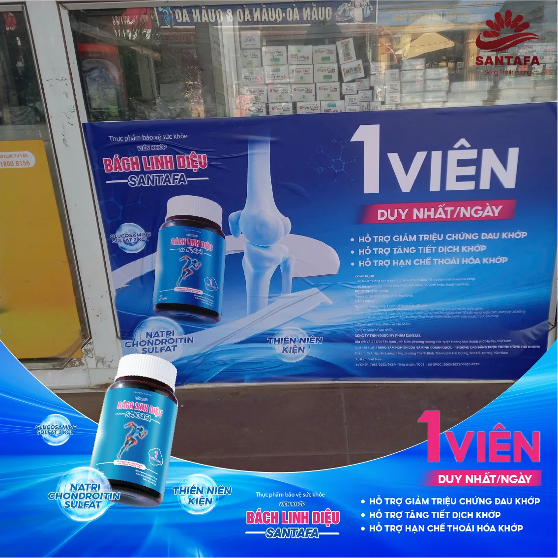 Viên khớp Bách Linh Diệu tự hào phủ sóng tại hàng nghìn nhà thuốc trên toàn quốc