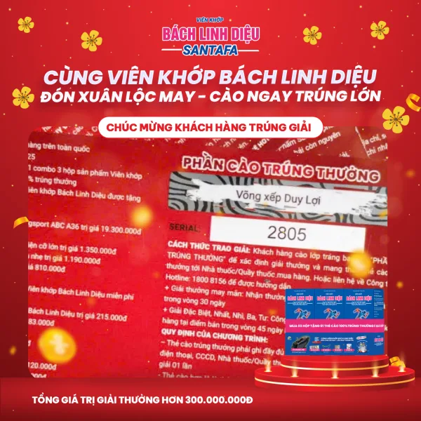 Hé lộ chủ nhân những thẻ cào may mắn đầu tiên của chương trình "CÙNG VIÊN KHỚP BÁCH LINH DIỆU: ĐÓN XUÂN LỘC MAY - CÀO NGAY TRÚNG LỚN"