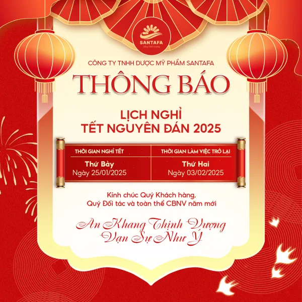 [Thông báo] Lịch nghỉ Tết Nguyên Đán Ất Tỵ 2025