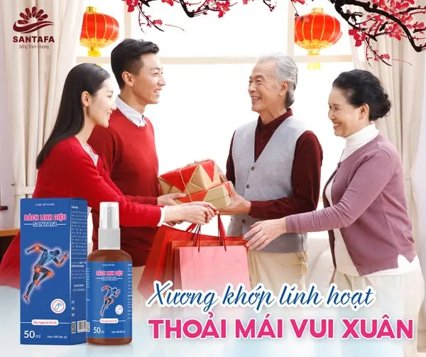 Xương khớp linh hoạt - Thoải mái vui xuân