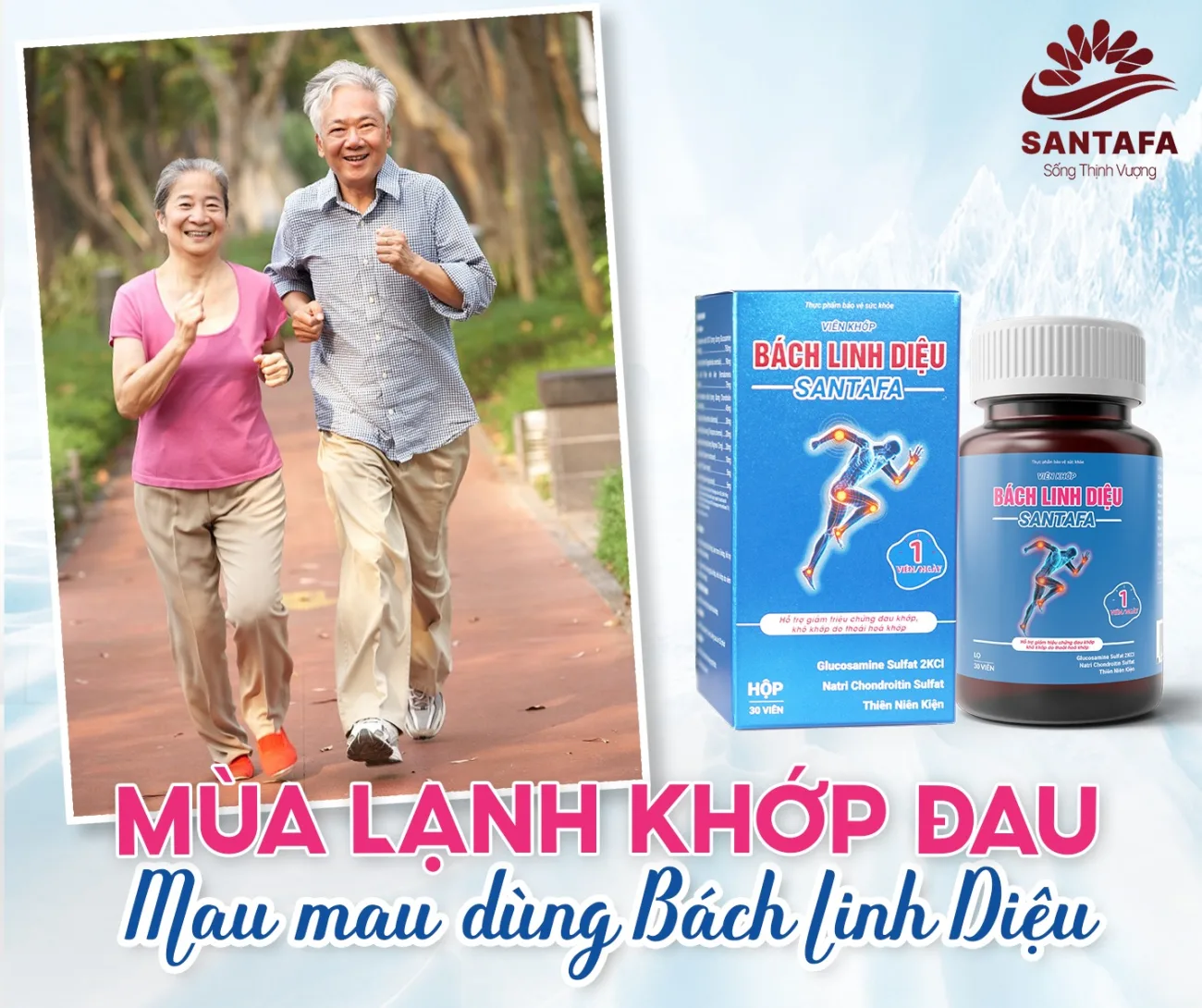 Mùa lạnh khớp đau - Mau mau dùng Bách Linh Diệu Mùa lạnh khớp đau - Mau mau dùng Bách Linh Diệu