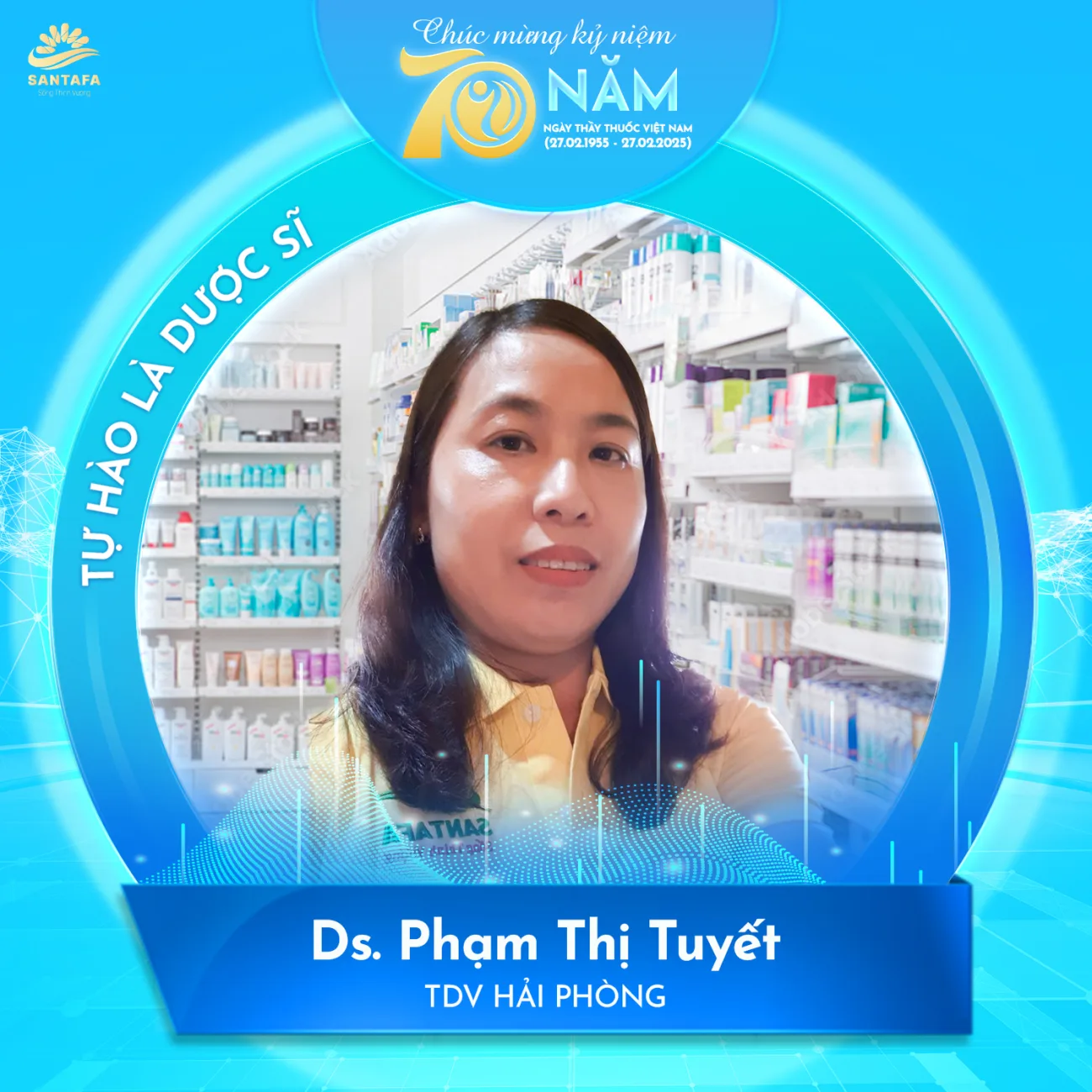 Tự hào là Dược sĩ Dược Mỹ phẩm Santafa
