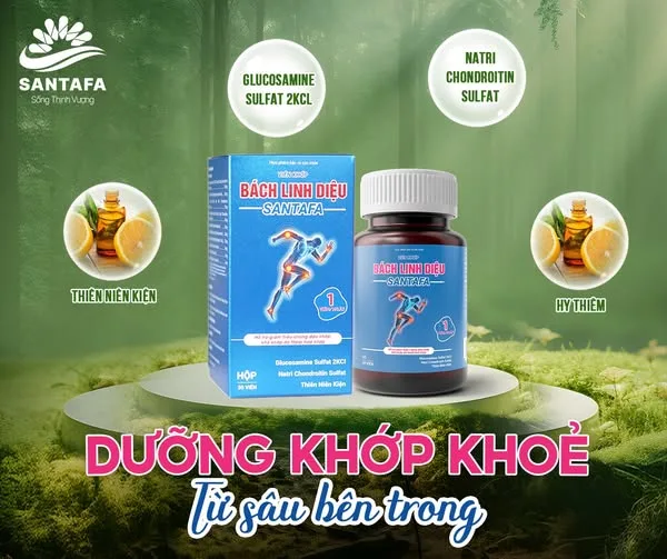 Dưỡng khớp khỏe từ sâu bên trong