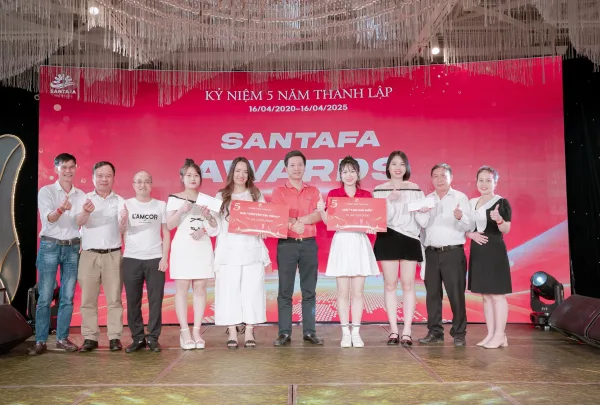 Công bố kết quả cuộc thi video nội bộ "DƯỢC MỸ PHẨM SANTAFA  - MỘT CHẶNG ĐƯỜNG - VẠN BƯỚC TIẾN" – Chào mừng Kỷ niệm 5 năm thành lập công ty