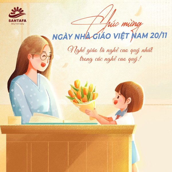Chúc mừng Ngày nhà giáo Việt Nam 20/11 - Tri ân những người giữ ngọn lửa tri thức