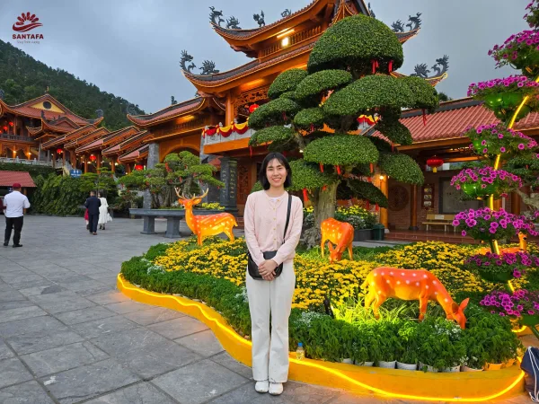 Du Xuân Yên Tử - Chùa Ba Vàng: Cùng Santafa gửi ước lành cho năm mới Du Xuân Yên Tử - Chùa Ba Vàng: Cùng Santafa gửi ước lành cho năm mới