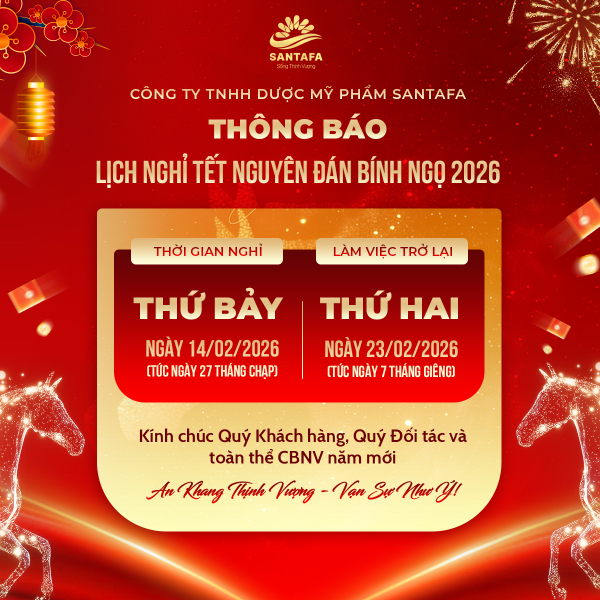 [Thông báo]: Lịch nghỉ Tết Nguyên đán Bính Ngọ 2026