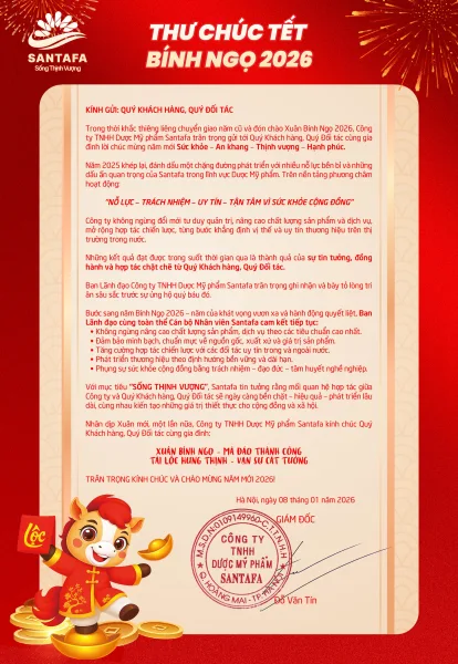 Thư chúc Tết Bính Ngọ 2026