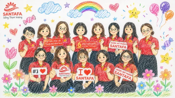 MỘT CHÚT TRẺ THƠ, MỘT CHÚT MƠ MỘNG, MỘT CHÚT SANTAFA RỰC RỠ MỘT CHÚT TRẺ THƠ, MỘT CHÚT MƠ MỘNG, MỘT CHÚT SANTAFA RỰC RỠ
