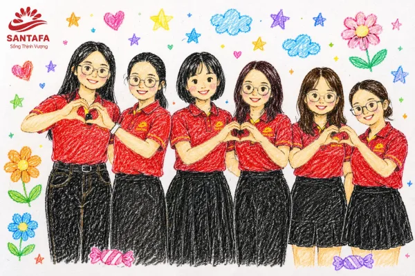 MỘT CHÚT TRẺ THƠ, MỘT CHÚT MƠ MỘNG, MỘT CHÚT SANTAFA RỰC RỠ MỘT CHÚT TRẺ THƠ, MỘT CHÚT MƠ MỘNG, MỘT CHÚT SANTAFA RỰC RỠ