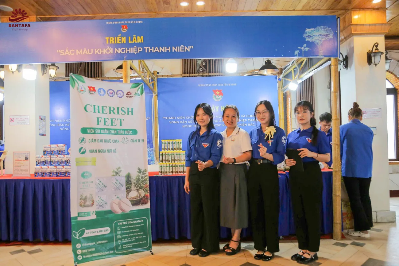 SANTAFA ĐỒNG HÀNH CÙNG DỰ ÁN KHỞI NGHIỆP CHERISHFEET: CHUNG TAY ĐƯA Ý TƯỞNG ĐẾN GẦN HƠN VỚI THỊ TRƯỜNG SANTAFA ĐỒNG HÀNH CÙNG DỰ ÁN KHỞI NGHIỆP CHERISHFEET: CHUNG TAY ĐƯA Ý TƯỞNG ĐẾN GẦN HƠN VỚI THỊ TRƯỜNG