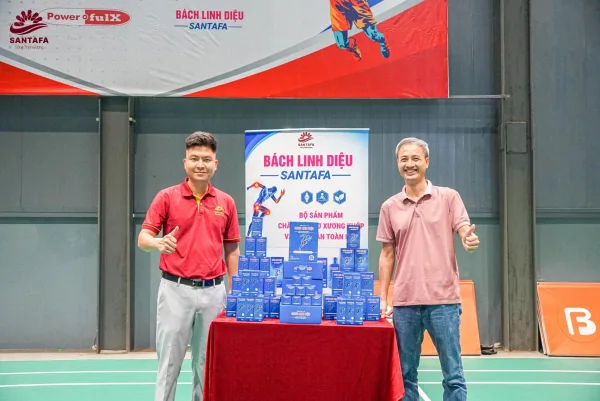 BÁCH LINH DIỆU SANTAFA – DẤU ẤN NHÀ TÀI TRỢ KIM CƯƠNG TẠI "SANTAFA – VIKHACO BADMINTON CUP 2026"