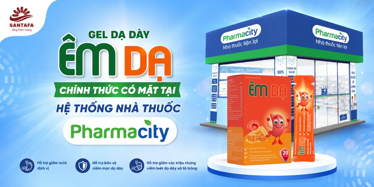 GEL DẠ DÀY ÊM DẠ CHÍNH THỨC CÓ MẶT TẠI HỆ THỐNG NHÀ THUỐC PHARMACITY GEL DẠ DÀY ÊM DẠ CHÍNH THỨC CÓ MẶT TẠI HỆ THỐNG NHÀ THUỐC PHARMACITY