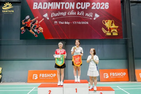SANTAFA – FOBESE BADMINTON CUP 2026: KHÉP LẠI THÀNH CÔNG – LAN TỎA TINH THẦN GẮN KẾT! SANTAFA – FOBESE BADMINTON CUP 2026: KHÉP LẠI THÀNH CÔNG – LAN TỎA TINH THẦN GẮN KẾT!