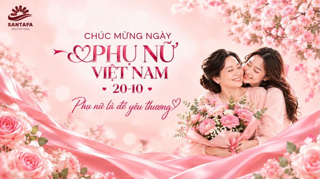 CHÚC MỪNG NGÀY PHỤ NỮ VIỆT NAM 20/10 – PHỤ NỮ LÀ ĐỂ YÊU THƯƠNG!