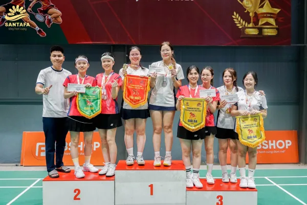 SANTAFA – FOBESE BADMINTON CUP 2026: KHÉP LẠI THÀNH CÔNG – LAN TỎA TINH THẦN GẮN KẾT! SANTAFA – FOBESE BADMINTON CUP 2026: KHÉP LẠI THÀNH CÔNG – LAN TỎA TINH THẦN GẮN KẾT!