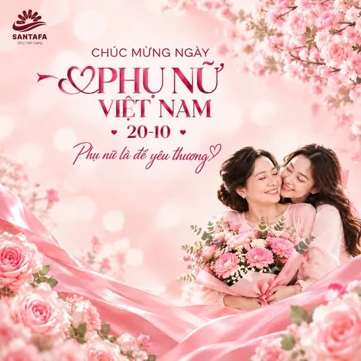 CHÚC MỪNG NGÀY PHỤ NỮ VIỆT NAM 20/10 – PHỤ NỮ LÀ ĐỂ YÊU THƯƠNG!