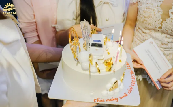 SANTAFA RỘN RÀNG CHÚC MỪNG SINH NHẬT CEO.DS ĐỖ VĂN TÍN & CBNV QUÝ IV