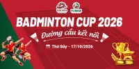 SANTAFA – FOBESE BADMINTON CUP 2026: ĐƯỜNG CẦU KẾT NỐI – BẢN LĨNH LÊN NGÔI